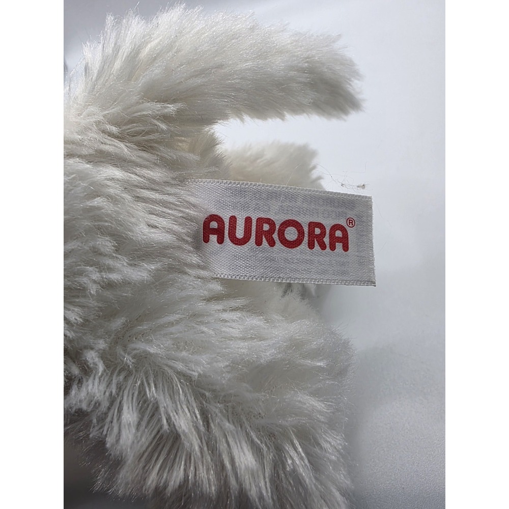 Aurora Princess Kitty Cat White Plush 7" Stuffed Animal Toy Pink Crown 2018 - Picture 6 of 7
